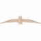 Ekena Millwork Bellingham Smooth Timber Gable Bracket, Douglas Fir, 60"W x 15"H x 1 1/2"D x 5 1/2"F, 6/12 Pitch GBW060X15X0206BEL00SDF - alternate 2